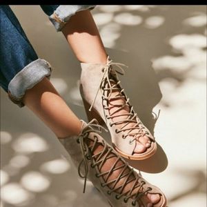 Free People Jeffery Campbell heels booties shoes 7